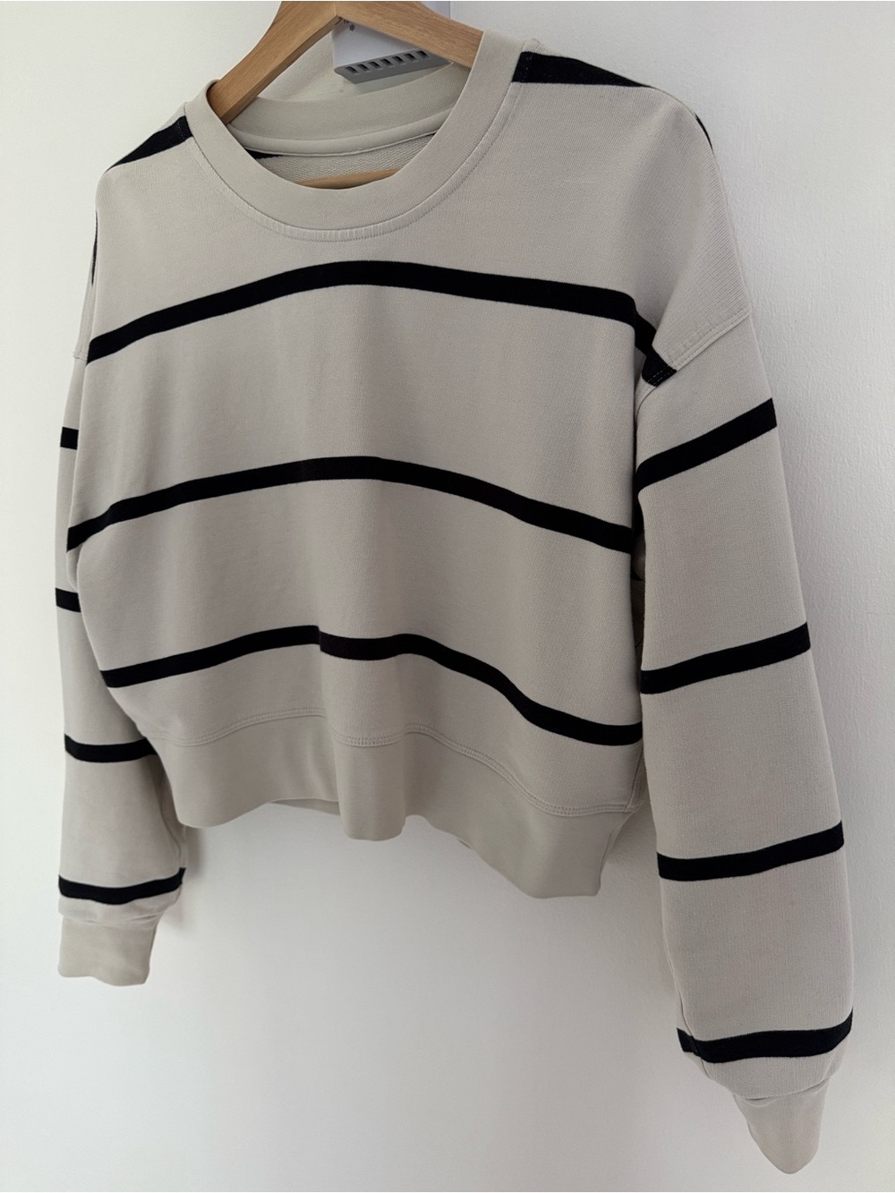 Perfectly Oversized Striped Crew